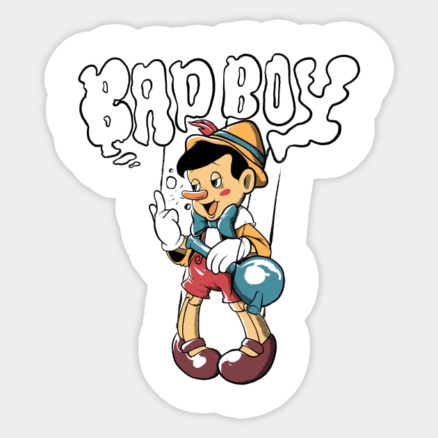 Badboy Sticker by Alien Version